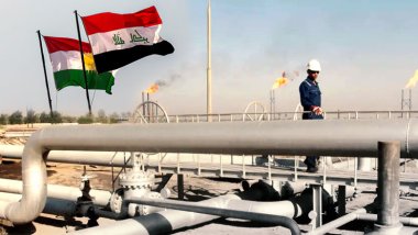 Kürdistan Bölgesi heyeti petrolün yeniden ihracı için Bağdat'ta