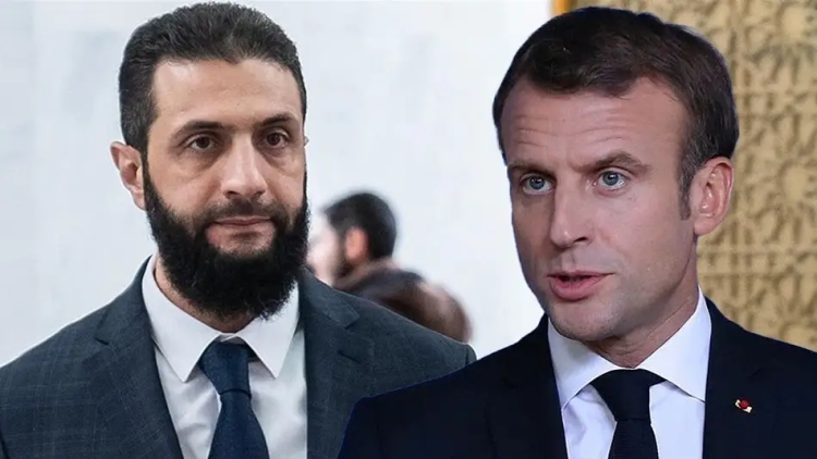 Macron, yarın Paris'te Suriye Devlet Başkanı Şara'yı kabul edecek