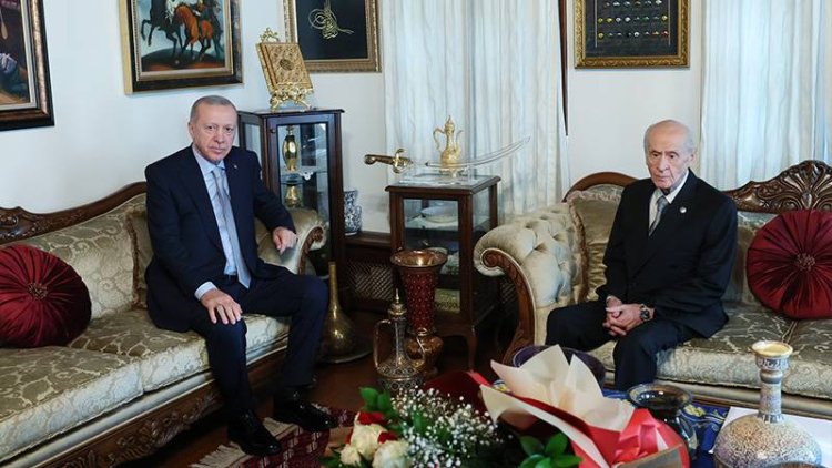 Öcalan çağrısı sonrası ilk yüz yüze görüşme: Erdoğan-Bahçeli görüşmesinde neler konuşuldu?