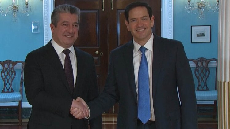 Başbakan Mesrur Barzani ile ABD Dışişleri Bakanı Rubio bir araya geldi Başbakan Mesrur Barzani ile ABD Dışişleri Bakanı Rubio bir araya geldi