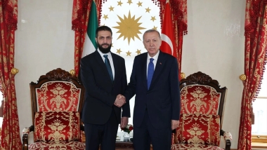 İstanbul'da Erdoğan-Şara görüşmesi