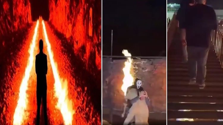 İran'da açılan 'Cehennem' parkı ülkeyi karıştırdı