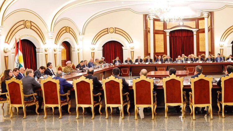 KDP Merkez Komitesi, Mesud Barzani başkanlığında toplandı