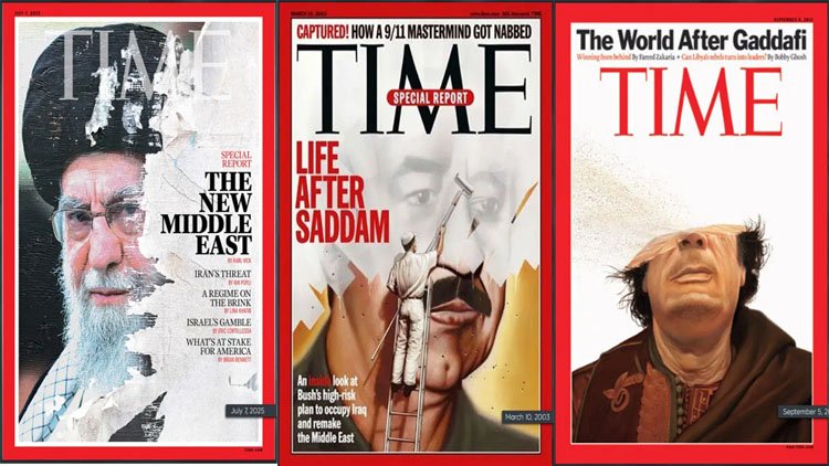 Time dergisinden sansasyonel 'Hamaney' kapağı: Benzerlik dikkat çekti!