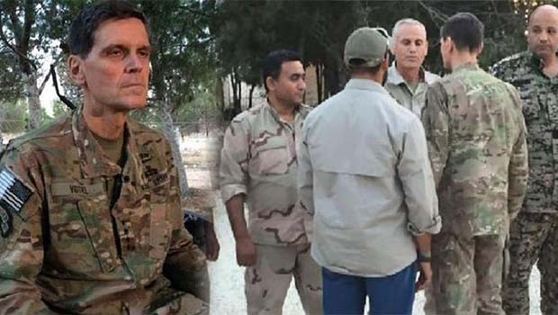 Generalê Amerîkî serdana Rojava kir