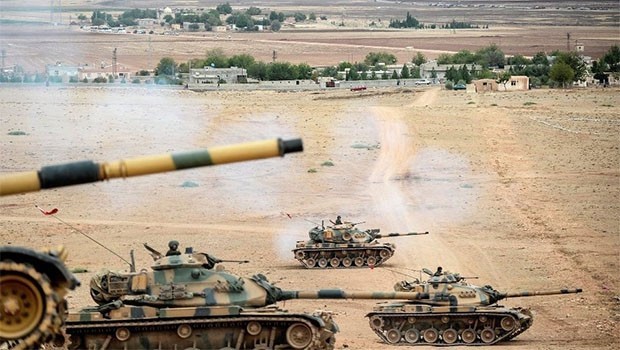 Artêşa Tirkiyeyê êrişî çeperên YPGê kir