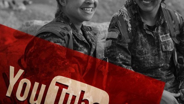 Youtube, malpera YPG'ê rakir...