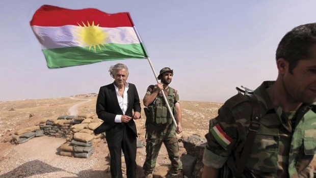 Bernard Henri Levy bo Kurdan: 'Ez ê bidim nîşan ku ne tenê çiya dostê we ne!'