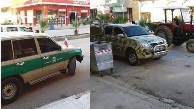 Pasdarên Îranê li Qeledizê