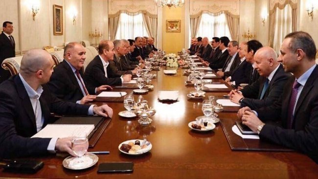 Daxûyaniya hevbeş a civîna PDK - YNK