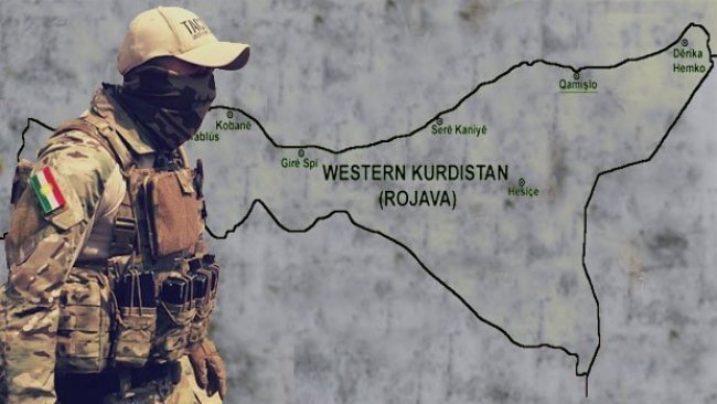 Hêzeke "Pêşmergeyên Roj" derbasî Rojavayê Kurdistanê bû