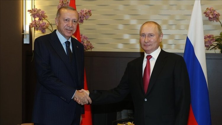 Erdogan û Putin dicivin