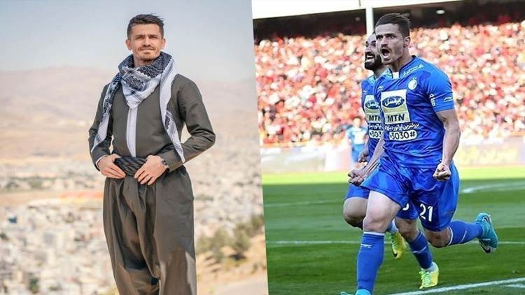 Futbolîstê Kurd Wurya Xefûrî li Îranê hat berdan