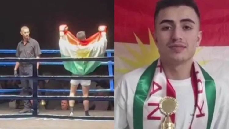 Kurdekî Rojavayê Kurdistanê li Swîsrayê bû şampyonê Boksîngê