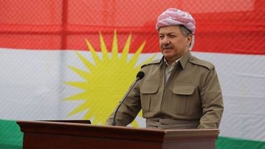 Serok Barzanî: Ala Kurdistanê sembola qurbanîdan û aştîxwazî û pêkvejiyana Kurdistaniyan e