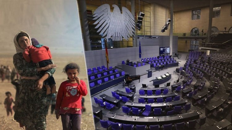 Parlamentoya Almanyayê komkujiya Kurdên Êzidî wek jenosîd nas kir