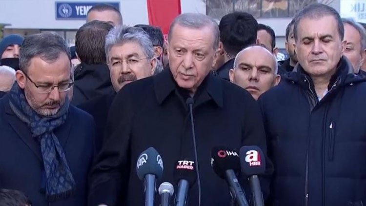Erdogan: Hejmara qurbaniyan gihîşt 16 hezar û 170 kesan