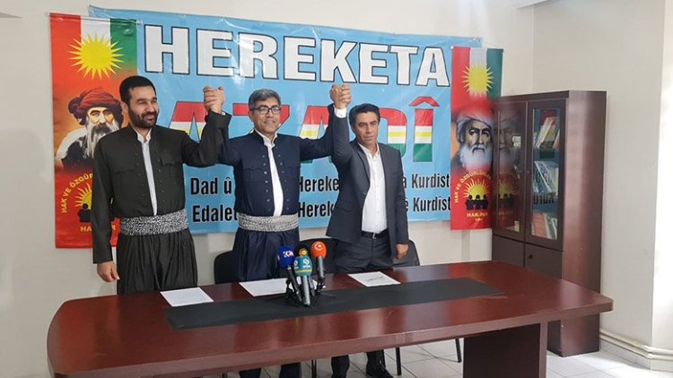 KDP Kurd û Hereketa Azadî piştevaniya xwe ji HAK-PARê re radigihînin