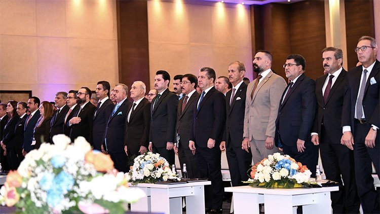 Bi amadebûna Mesrûr Barzanî konferansa Banka Iraqî li Herêma Kurdistana tê kirin