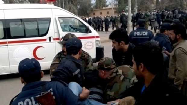 Seyîd Sadiq’taki gösterilerde 61 polis yaralandı