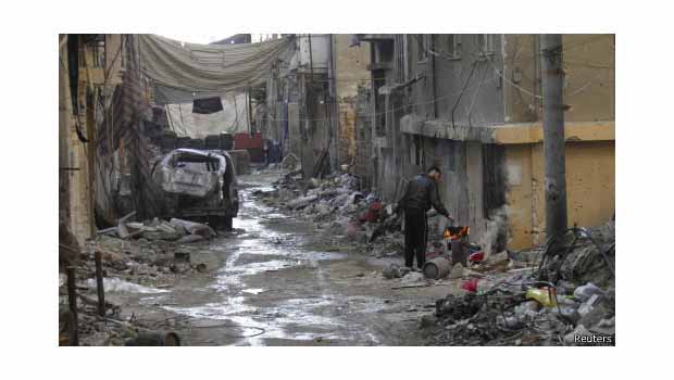 Humus'taki sivillerin tahliyesi için anlaşma