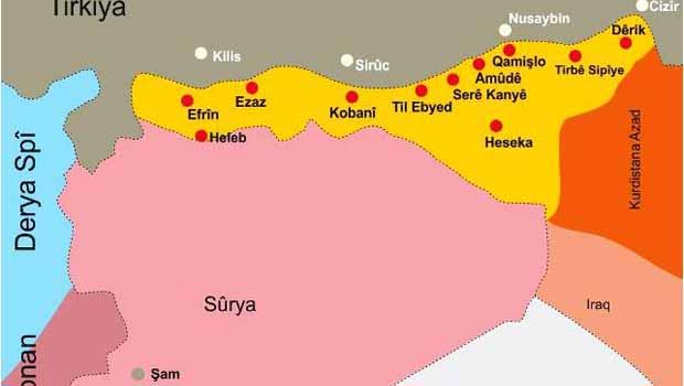 'Rojava'yı 6 ülke dikkatle izliyor'