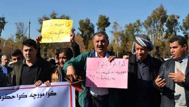 Kürdistan Bölgesi’nin üç şehrinde protesto gösterileri