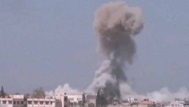Suriye helikopterleri Halep’teki Kürt mahallerini bombalıyor