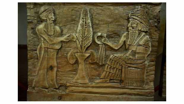Mîtolojiya Mezopotamya bi rolyefê hat zindîkirin