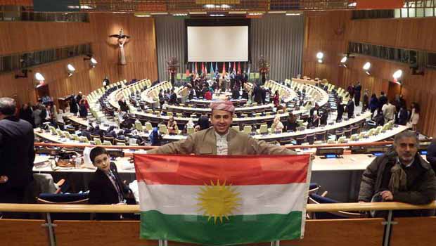 Amerika'da Newroz kutlamaları: BM'de Kürdistan bayrağı