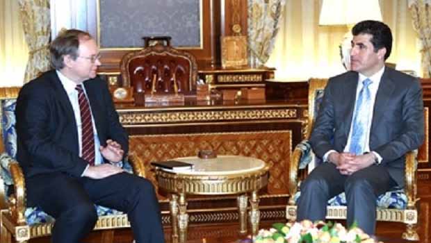 Başbakan Barzani, AB heyeti ile görüştü