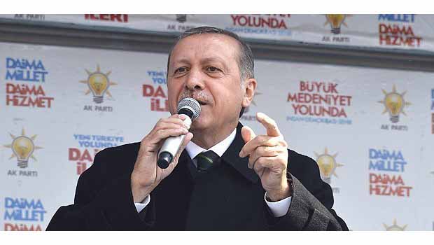  Erdoğan: Cemaat'i ve muhalefeti vatana ihanet ile suçladı.