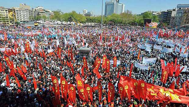 1 Mayıs'ta Taksim'deyiz