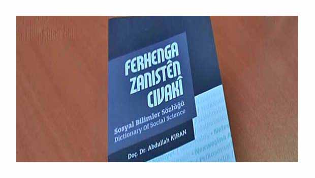Kürtçe 'Sosyal Bilimler Sözlüğü' basıldı