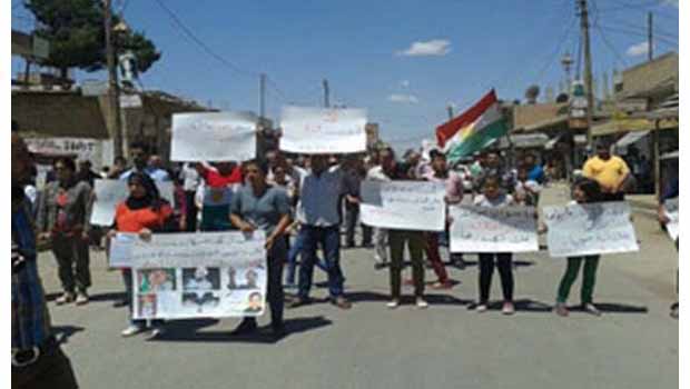 Qamişlo, Dêrîk ve Amûdê’de seçimler protesto edildi