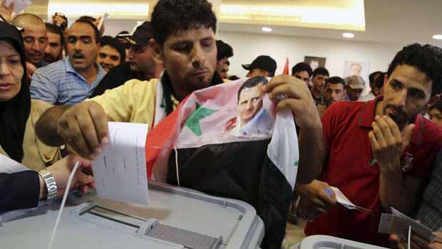 Beşar Esad yeniden devlet başkanı seçildi