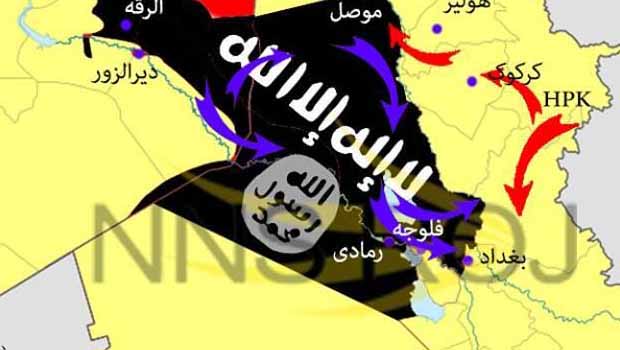  Kerkük'e bağlı ZAB Nahiyesinin IŞİD'in eline geçtiği iddia edildi