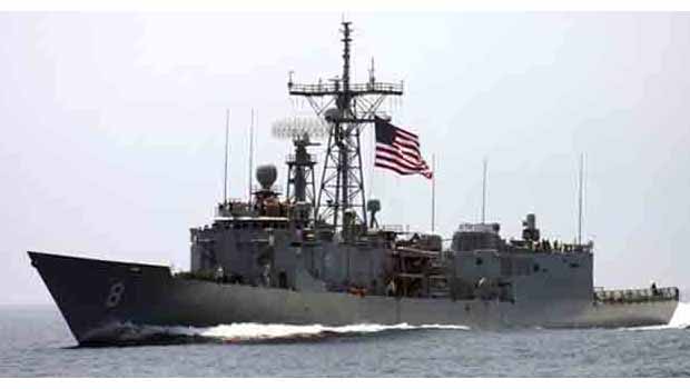 ABD savaş gemisi Basra Körfezi’nde