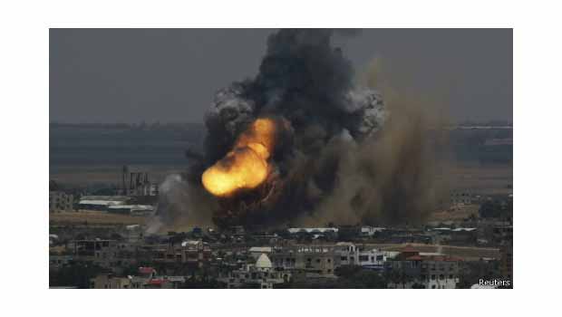 İsrail'in Gazze saldırıları şiddetlendi