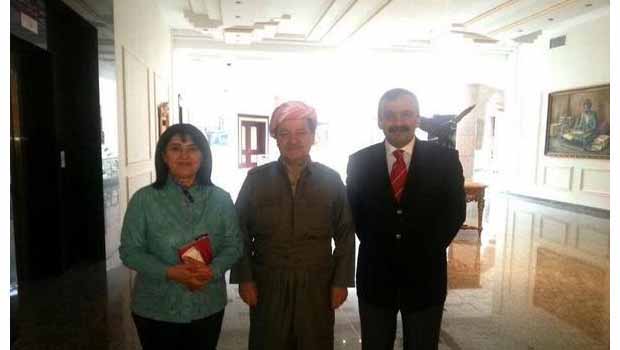  Zana ve Önder Barzani ile görüştü