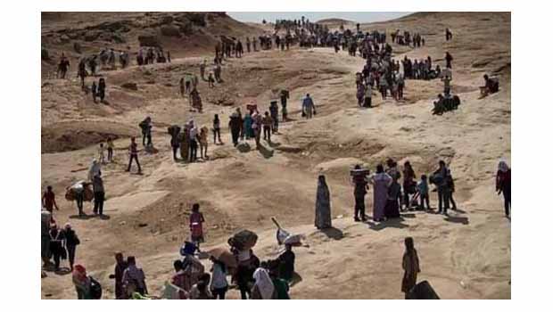 IŞİD Çocukları ve kadınları diri diri gömdü