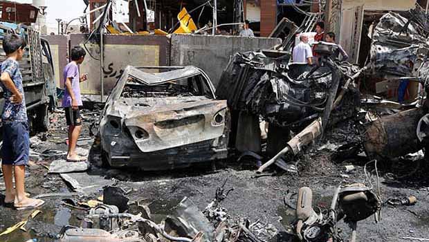  Bağdat'ta Bombalı Saldırı: 10 Ölü