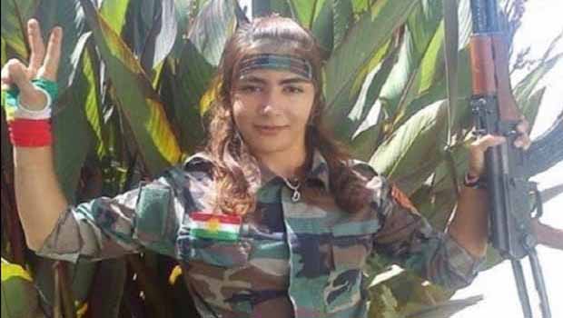  Doğu Kürdistanlı Bayan Peşmerge şehit düştü