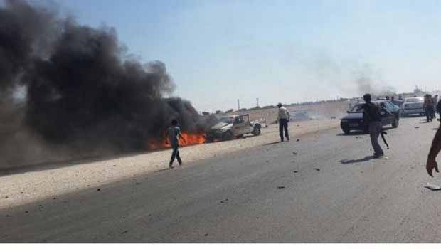 IŞİD'den bomba yüklü araçla saldırı!