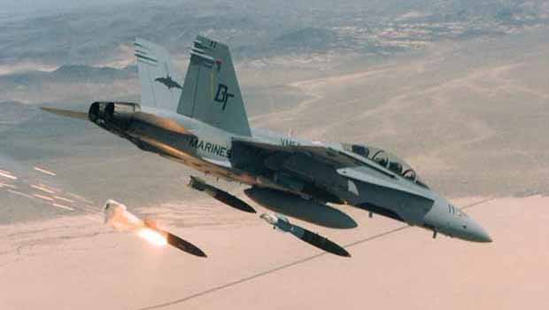  ABD savaş Uçakları Şengal Merkezindeki IŞİD üslerini Bombalıyor