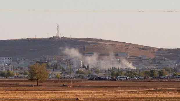 Kobani çevresinde 300 köy IŞİD'in elinde'