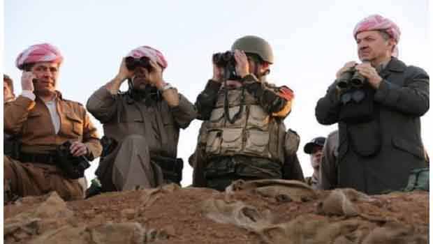 Cephelerde savaşı yönlendiren Komutan Barzani