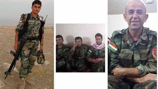  Şehit düşen Peşmergelerden üçü Kuzey Kürdistanlı