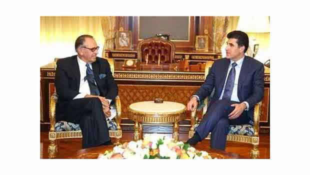 Başbakan Barzani: BM heyetini kabul etti.