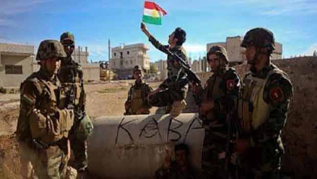 Kobanê’de Kürd güçleri ilerliyor